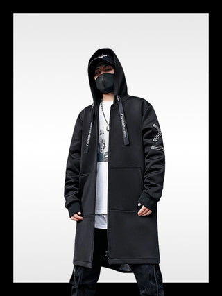 Chaqueta larga de calle