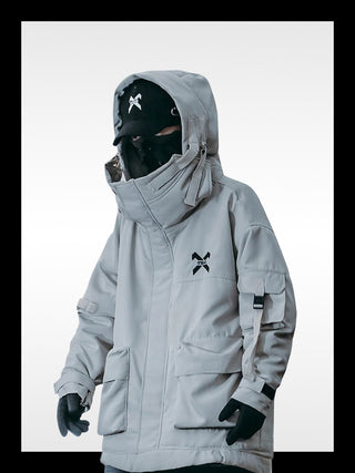 Chaqueta técnica blanca