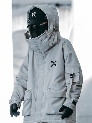 Chaqueta técnica blanca