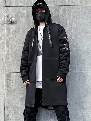 Chaqueta larga de calle