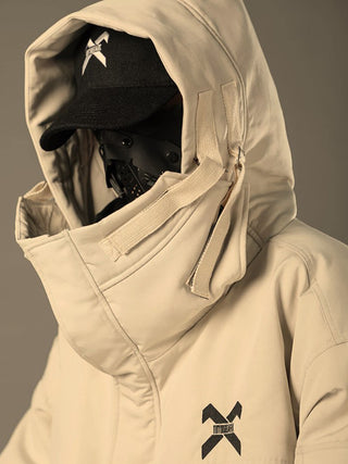 Chaqueta técnica blanca
