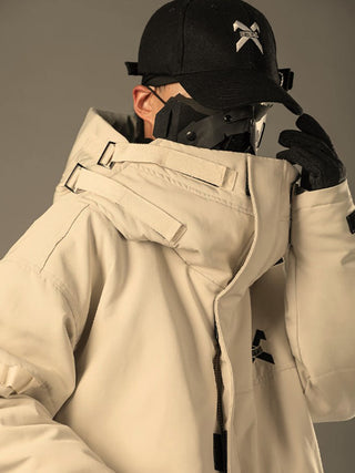 Chaqueta técnica blanca