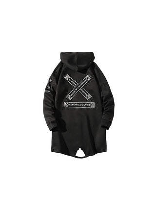 Chaqueta larga de calle