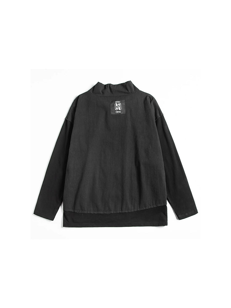 Sudadera con capucha de estilo callejero japonés.