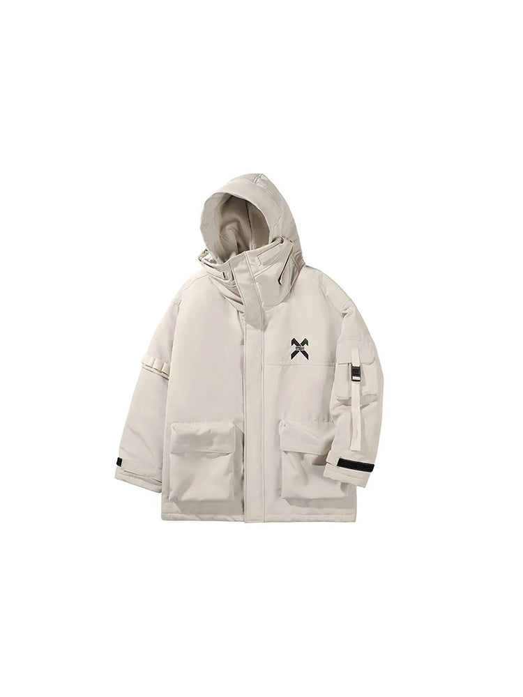 Chaqueta técnica blanca