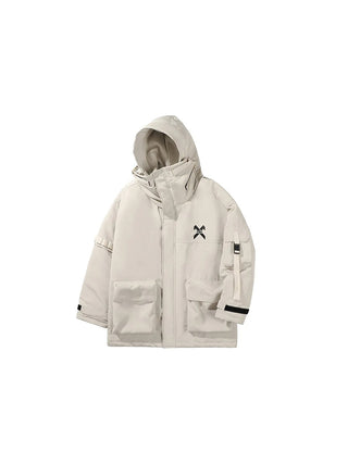Chaqueta técnica blanca