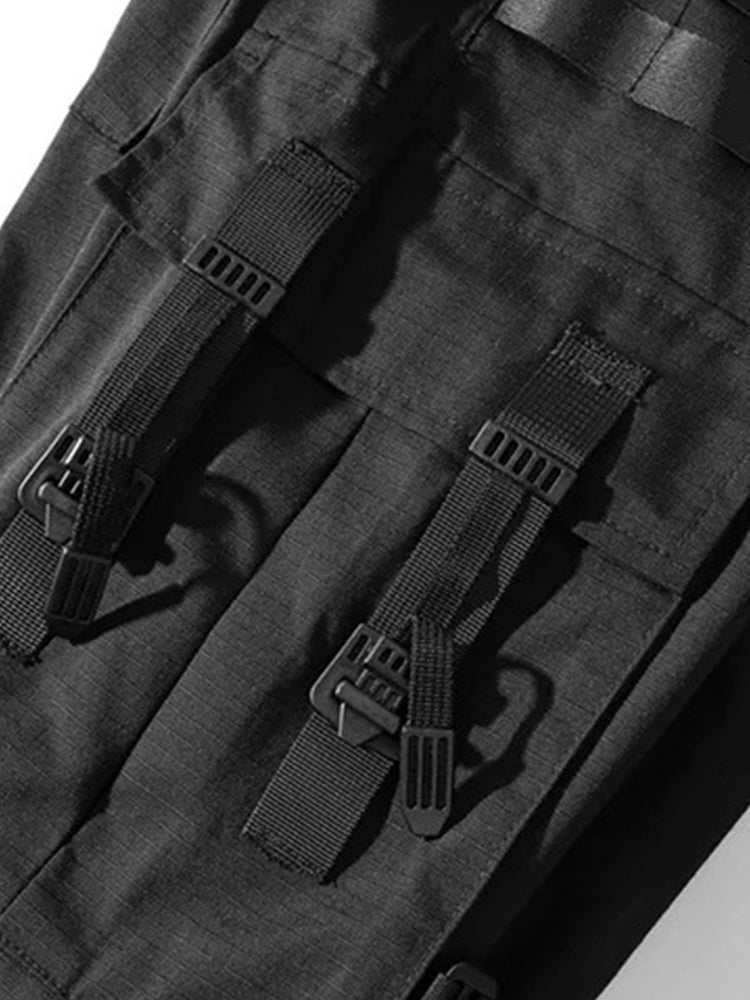 pantalones de sombrero negro