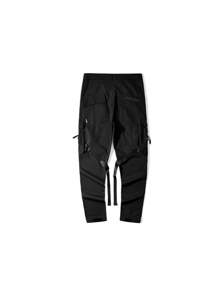 pantalones de sombrero negro