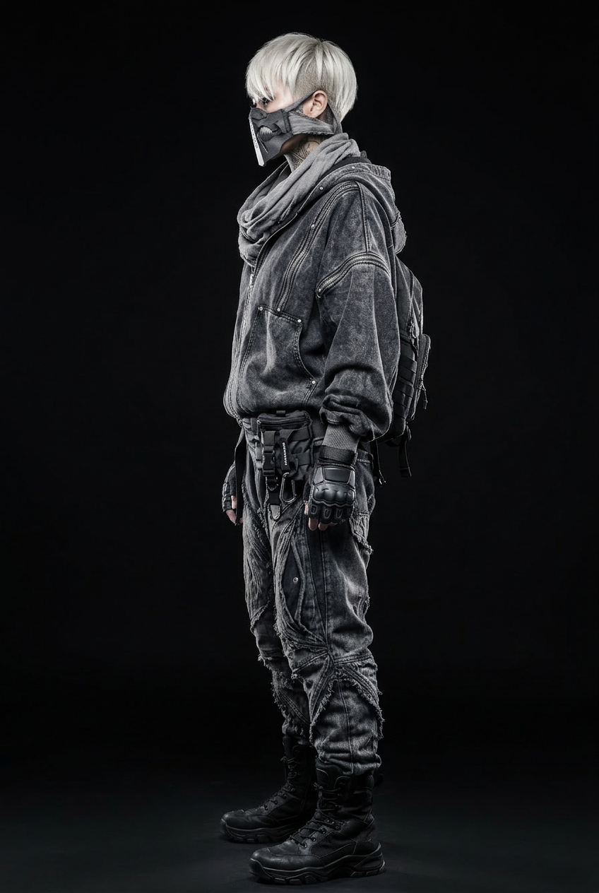 Sudadera con capucha negra