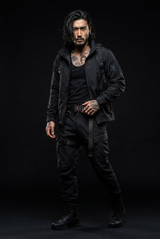 Ropa técnica con cinturón cobra