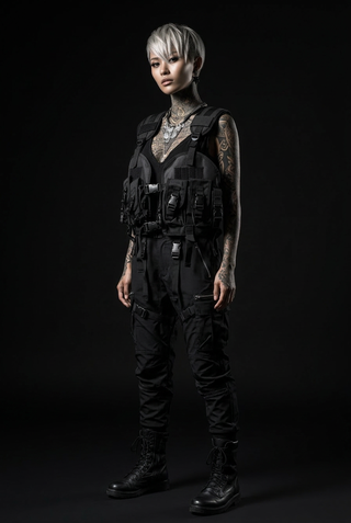 chaleco táctico tipo funda