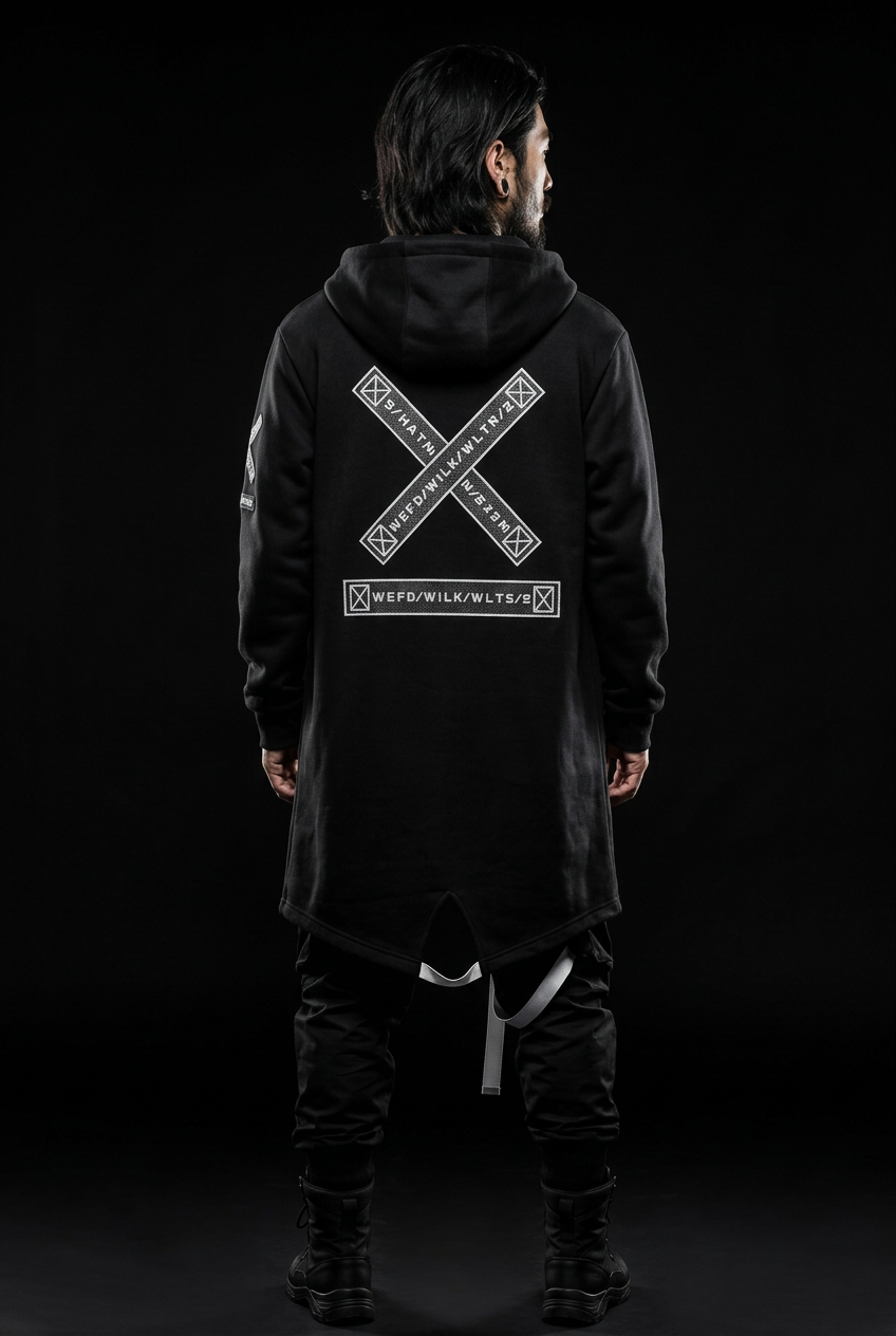 Chaqueta larga de calle