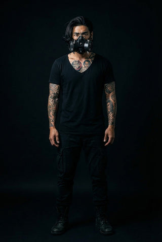 Máscara de ropa técnica