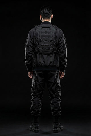 Pantalon techwear noir