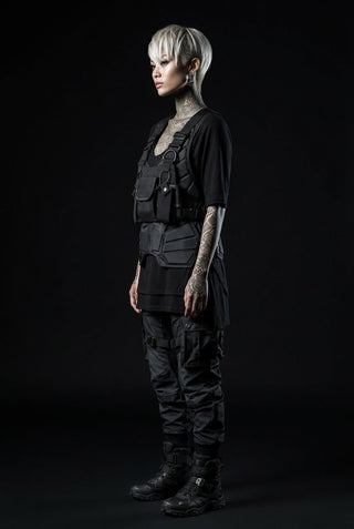 Chaleco utilitario Techwear