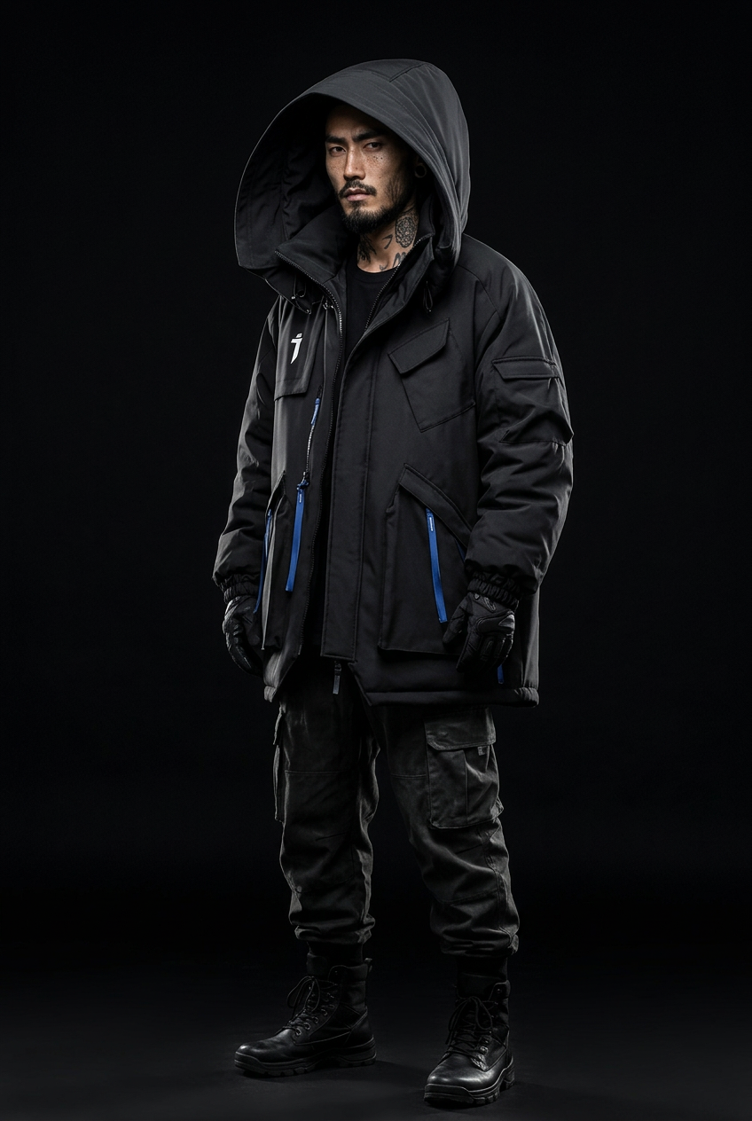 Chaqueta de invierno Techwear