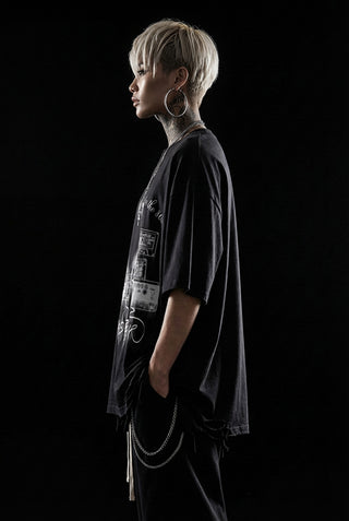 Tee shirt noir et blanc