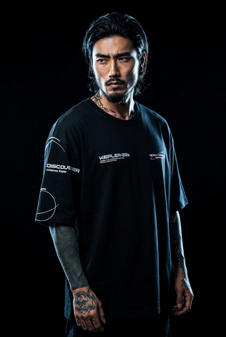Tee shirt techwear noir