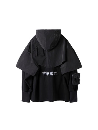 Sudadera con capucha negra