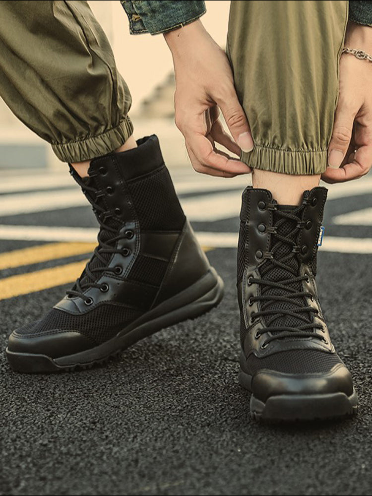 Botas de combate ropa técnica