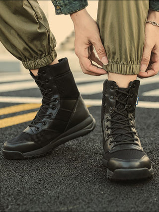 Botas de combate ropa técnica