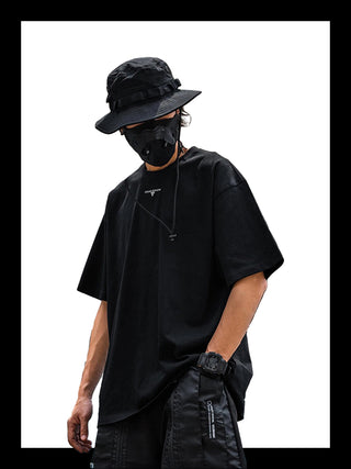 Tee shirt techwear noir